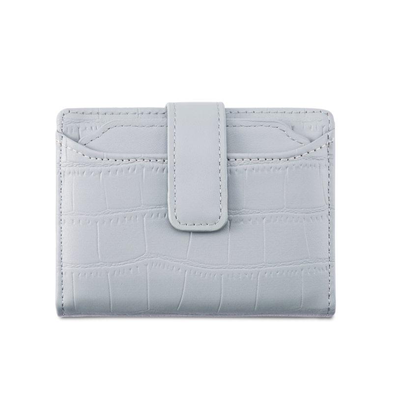 PU kožený peňaženka na karty s skladacím držiakom – vodotesná, ultra ľahká, polyesterová podšívka, leto 2025