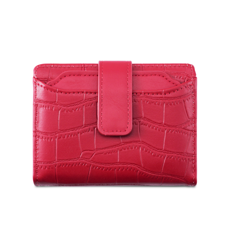 PU kožený peňaženka na karty s skladacím držiakom – vodotesná, ultra ľahká, polyesterová podšívka, leto 2025