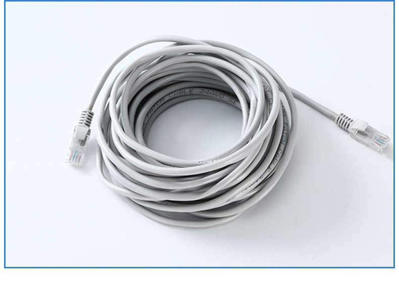 Mrežni kabel kategorije 5e s Cat6a konektorom, 100 Mbps, promjer vodiča 4,8 mm, model N66