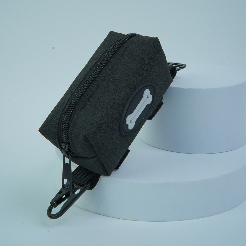 Dispenser na vrecká na psie exkrementy z Oxford materiálu, visací a na páse, prenosný a multifunkčný