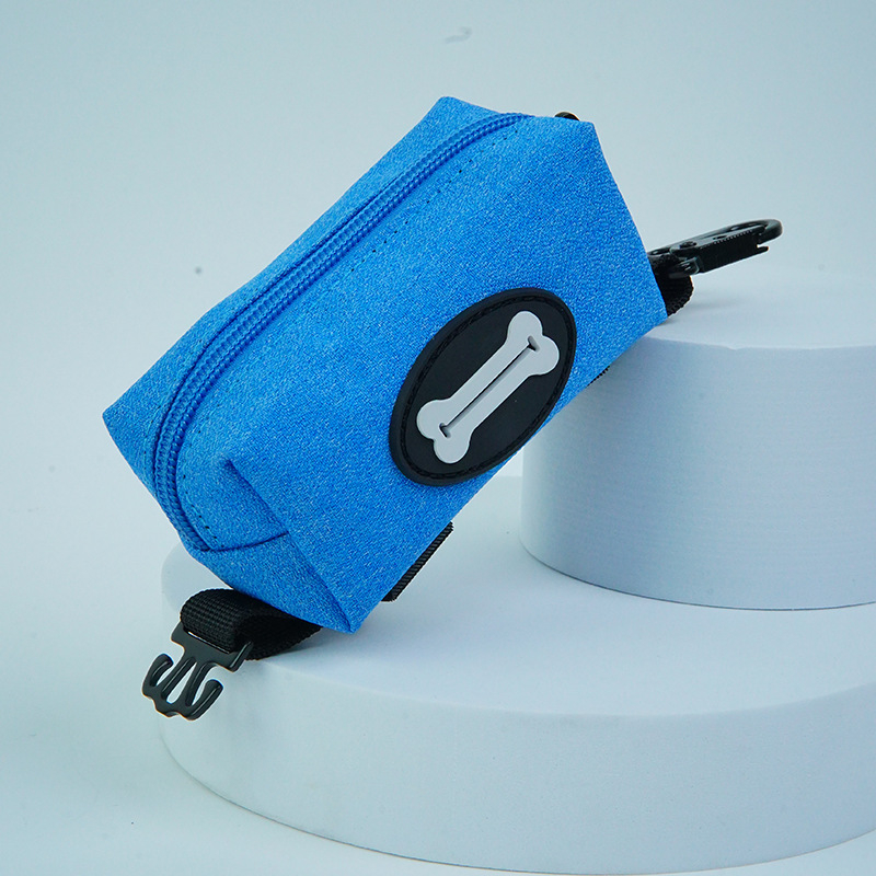 Dispenser na vrecká na psie exkrementy z Oxford materiálu, visací a na páse, prenosný a multifunkčný