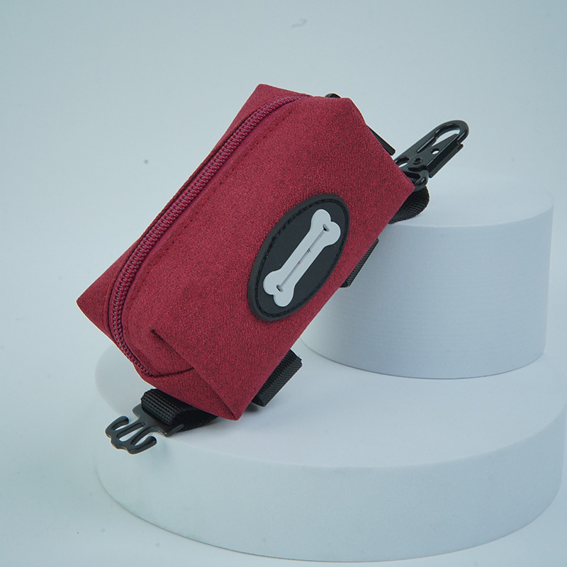Dispenser na vrecká na psie exkrementy z Oxford materiálu, visací a na páse, prenosný a multifunkčný