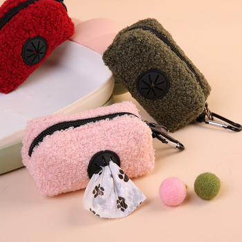 Чанта за отпадъци за домашни любимци, Teddy Velvet, плосък отвор, марка zz, нормална дебелина