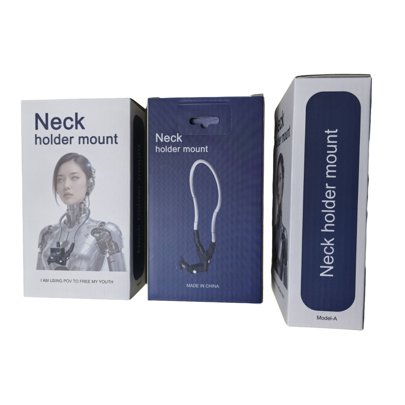 Μαγνητικός κρατήρας για το τηλέφωνο γύρω από τον λαιμό με σταθεροποιητή θώρακα για GoPro και φορητές κάμερες | Μοντέλο abcd, Σιλικόνη+ABS, Εκτύπωση λογότυπου επιτρέπεται, Αδειοδοτημένες ιδιωτικές μάρκες