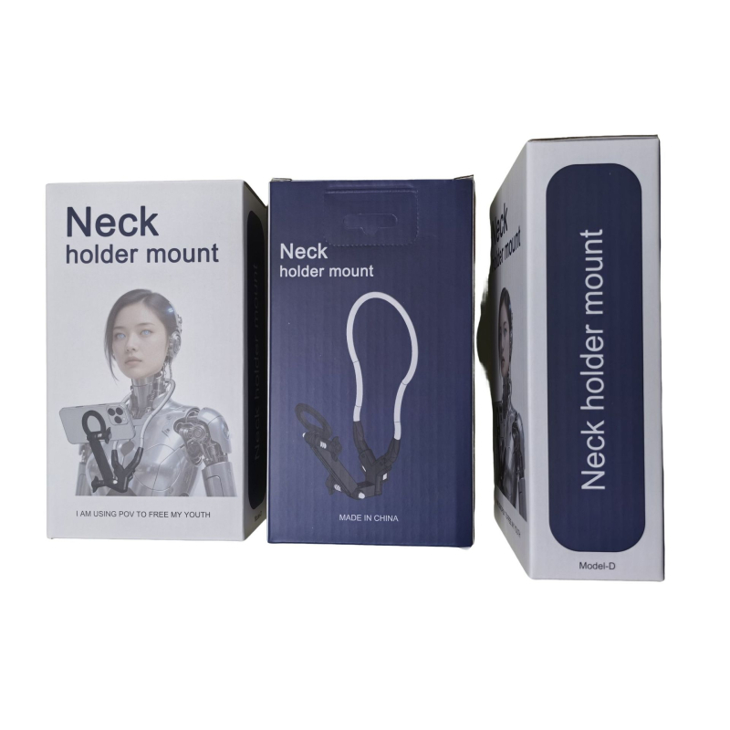 Μαγνητικός κρατήρας για το τηλέφωνο γύρω από τον λαιμό με σταθεροποιητή θώρακα για GoPro και φορητές κάμερες | Μοντέλο abcd, Σιλικόνη+ABS, Εκτύπωση λογότυπου επιτρέπεται, Αδειοδοτημένες ιδιωτικές μάρκες