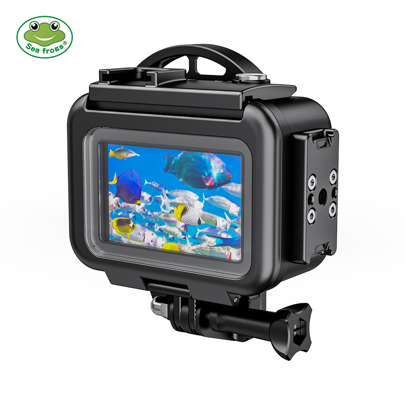 Sea Frogs SF15005 carcasă din aliaj de aluminiu rezistentă la apă pentru Insta360 Ace Pro2 cameră de acțiune
