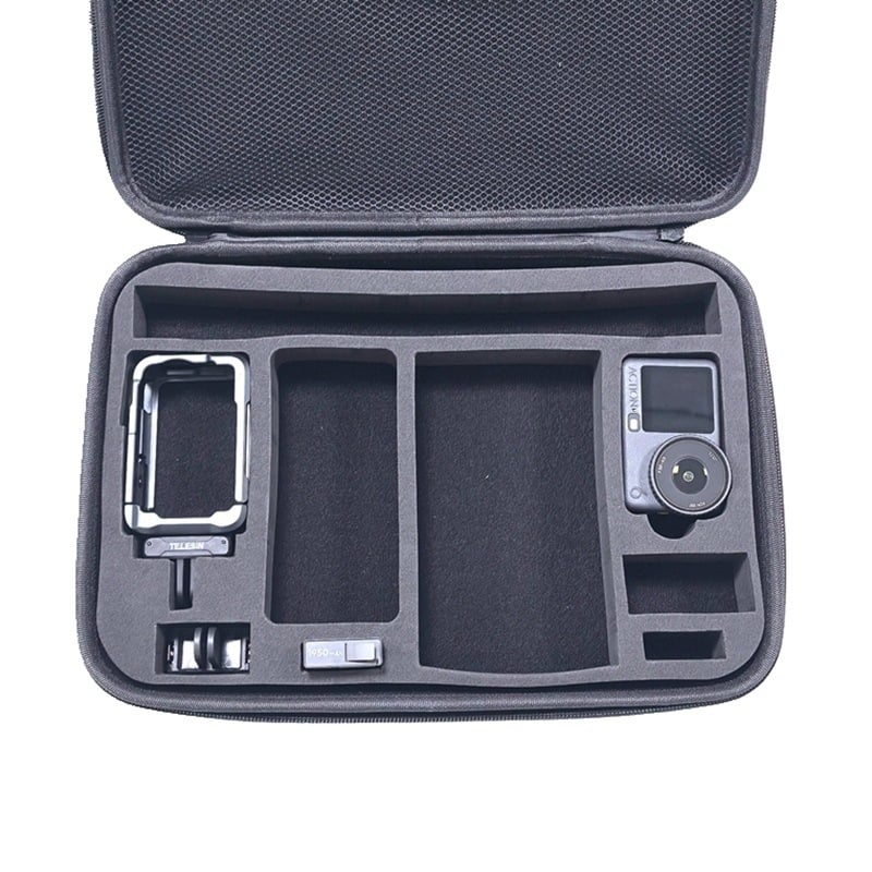 Θήκη αποθήκευσης DJI Action με EVA PU περίβλημα – Συμβατή με Action 6/5/4/3, υλικό EVA+PU, εκτυπωμένο λογότυπο