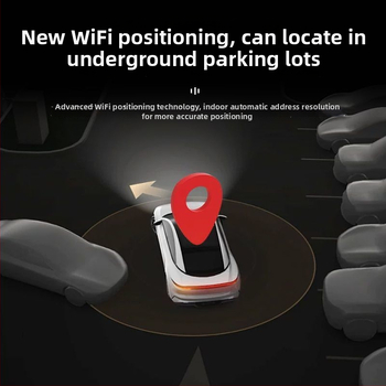 Automašīnas GPS izsekotājs ar attālo uzraudzību un iOS saderību, pret zādzību