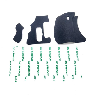 Canon 600D Set de piele decorativă pentru mânerele camerei (mână, prinderea degetelor, partea din spate și laterală) – autoadeziv, personalizabil după probă