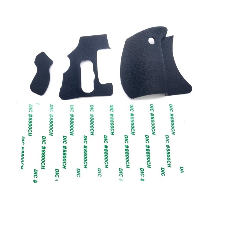 Canon 600D Set de piele decorativă pentru mânerele camerei (mână, prinderea degetelor, partea din spate și laterală) – autoadeziv, personalizabil după probă