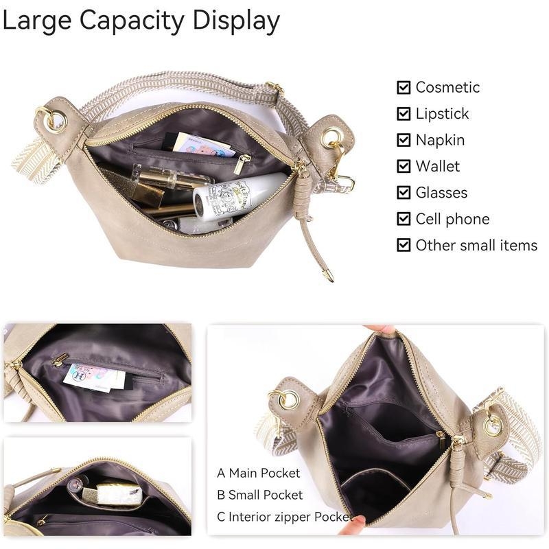 Unisex PU torbica za prsa i struk, crossbody, proljeće 2025, svakodnevna upotreba