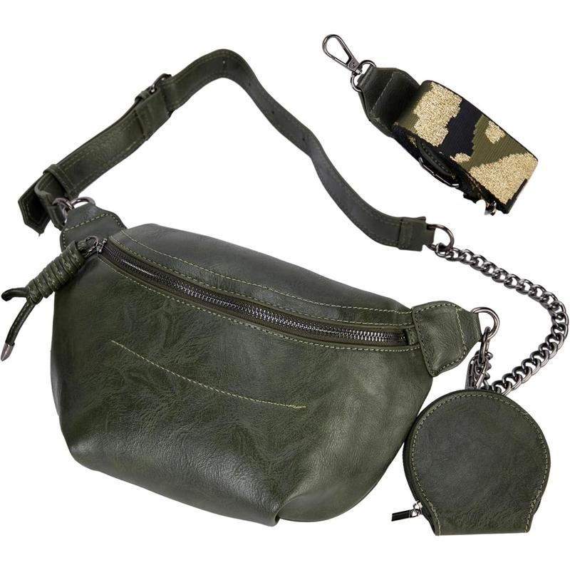 Unisex PU torbica za prsa i struk, crossbody, proljeće 2025, svakodnevna upotreba