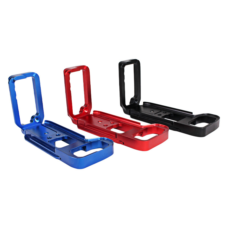 Глава за трипод със вертикална платформа за бърз монтаж и ръкохватка, съвместима със Sony A7M3, модел BZ-A7M3 (алуминиева сплав; товароподемност 2–5 кг; тегло 0.123 кг; универсална съвместимост)