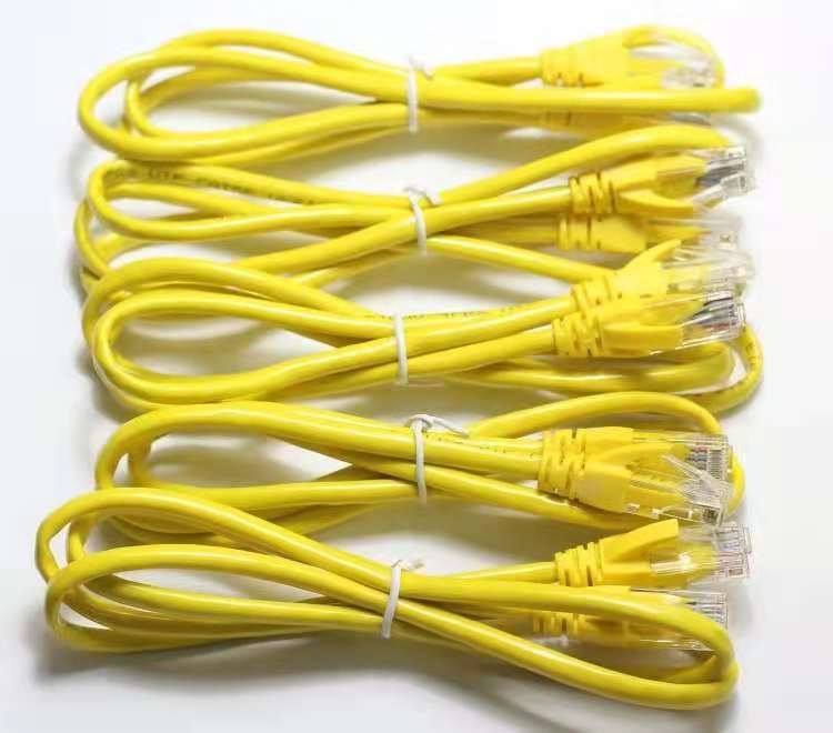 Cat5 hálózati kábel RJ-45 csatlakozóval routerhez, Xinjin N66, oxigénmentes réz és rézköpenyű alumínium, átmérő 5.0, adatátvitel 100-600 MB/s