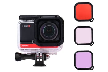 Φίλτρο για Insta360 ONE R 4K ευρυγώνιο Leica αδιάβροχο περίβλημα, RS4K, υλικό PC, προσαρμόσιμο λογότυπο