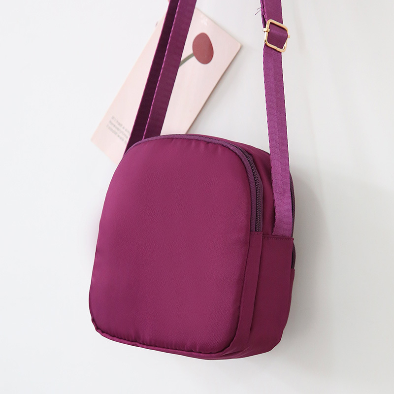 Torba preko ramena crossbody, Oxford tkanina, street trend, zatvarač, kvadratna torba za svakodnevnu upotrebu