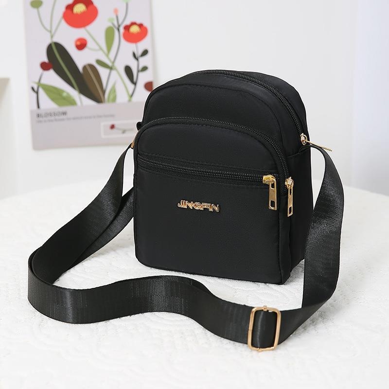 Torba preko ramena crossbody, Oxford tkanina, street trend, zatvarač, kvadratna torba za svakodnevnu upotrebu
