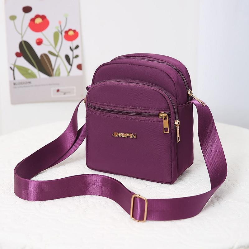 Torba preko ramena crossbody, Oxford tkanina, street trend, zatvarač, kvadratna torba za svakodnevnu upotrebu