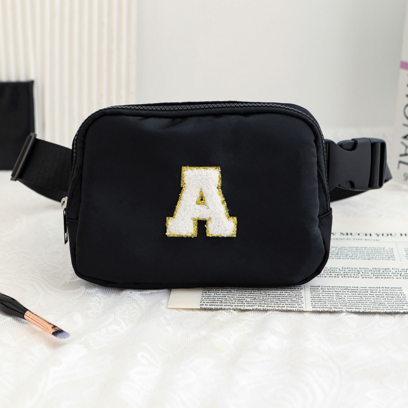 Torba za struk s višestrukim pretincima i unutarnjim međupodjelom, poliester, zatvaranje zipom, laminirani džep sa zipom, za slobodno vrijeme putovanja