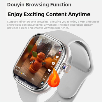 Смарт часовник със SIM карта и NFC, монитор на сърдечния ритъм, водоустойчив, AMOLED дисплей