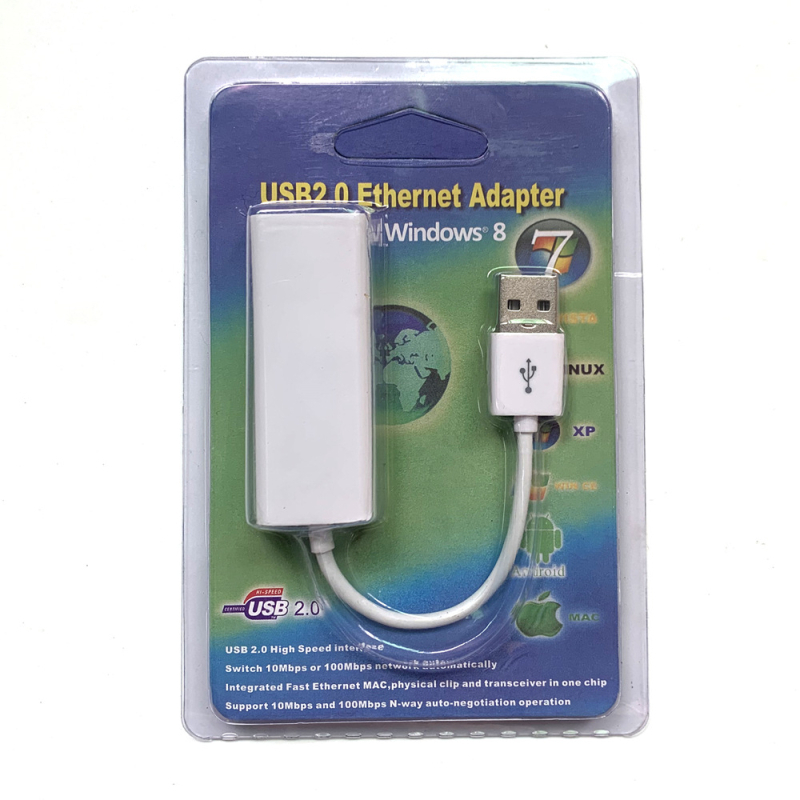 Adaptor Ethernet USB 2.0 extern CH9152A – 10/100 Mbps, USB, RJ-45, Fast Ethernet