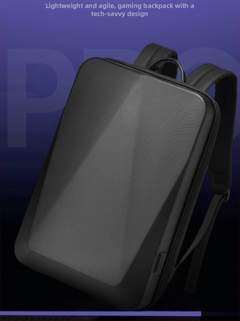 Rucsac extensibil cu husă dură pentru laptop, pentru călătorii de afaceri, impermeabil