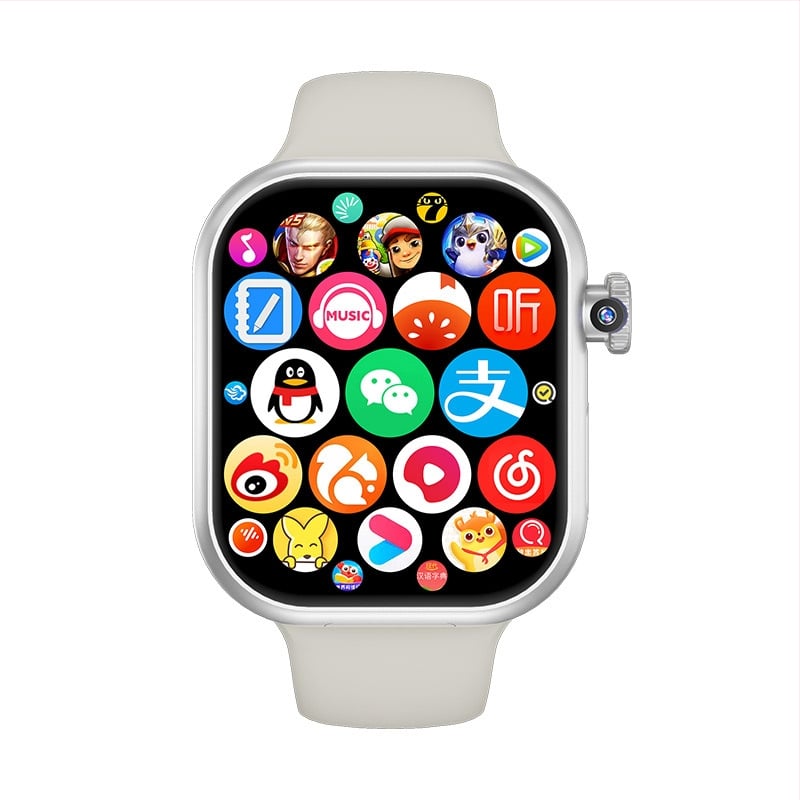 Смарт часовник със слот за карта за обаждания, AMOLED дисплей, Android съвместим, батерия 800 mAh, водоустойчив за ежедневна употреба