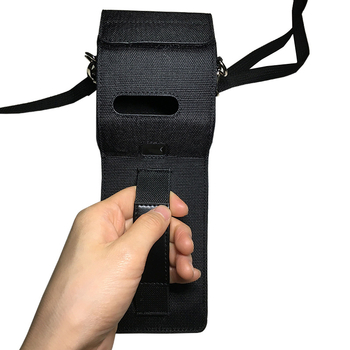 Ochranný obal pre POS ručný terminál s vodotesným nylonom a ramenným popruhom (Model V2-333; Značka Spring pie; Kompatibilný s PDA, RFID čítač, POS zariadenie; Pôvod Shenzhen; OEM spracovanie)