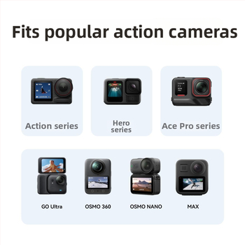 Geantă mică de depozitare pentru cameră Taixun Disadv Series, compatibilă cu DJI Action6/5/4, material EVA, de la Telesin