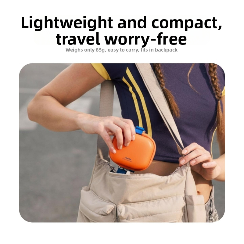 Geantă mică de depozitare pentru cameră Taixun Disadv Series, compatibilă cu DJI Action6/5/4, material EVA, de la Telesin