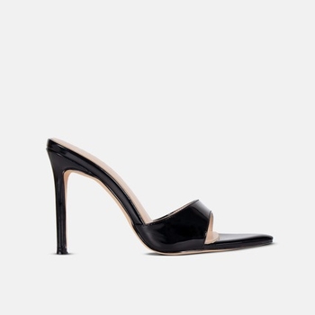 Stiletto sandalės su smaigiu piršto galiu — guma padas, vidus: Super Fiber, 2024 metų vasara