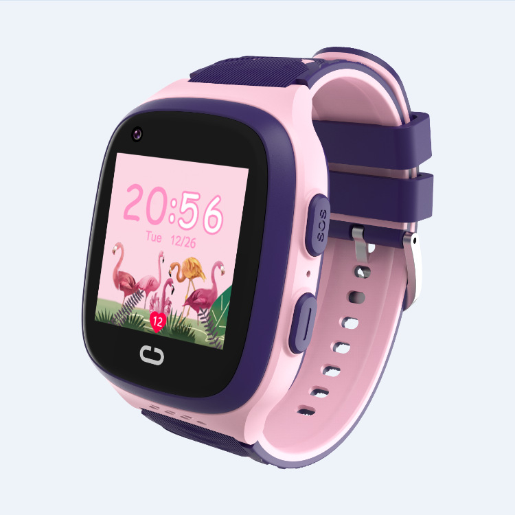 Детски GPS смартчасовник с водоустойчив дизайн, 4G видео повикване и поддръжка на SIM карта