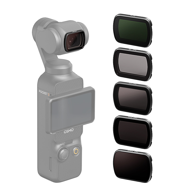 Amagisn Op3 ND zaštitni filtr za DJI Osmo Pocket3 — aluminijska legura + staklo; uključuje zaštitnu kutiju
