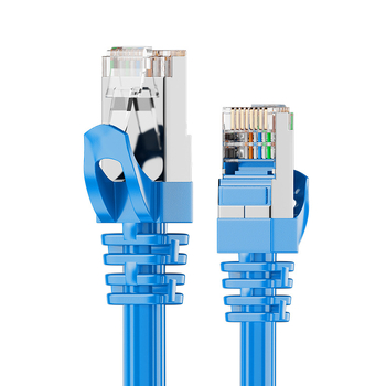 CAT6E RJ45 Gigabit mrežni kabel za unutarnju uporabu, 8-žilni uvijeni par, promjer 6 mm, ovojnica 2 mm, zlatni kontakti