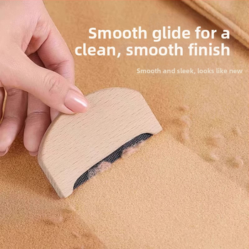 Îndepățător de scame pentru pulovere din lână — pieptene pentru cașmir, perie electrică de curățare, îndepărtător de păr pentru animale (Material: Lemn; Brand: Friendly; Stil: Modern simplu; Categorie: Role de păr, îndepărtare scame)
