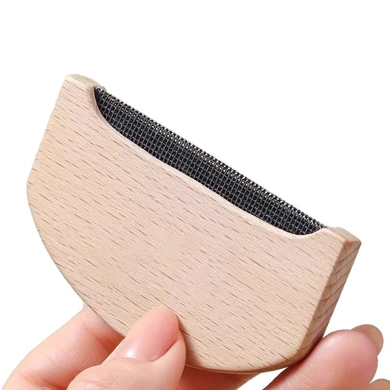 Îndepățător de scame pentru pulovere din lână — pieptene pentru cașmir, perie electrică de curățare, îndepărtător de păr pentru animale (Material: Lemn; Brand: Friendly; Stil: Modern simplu; Categorie: Role de păr, îndepărtare scame)