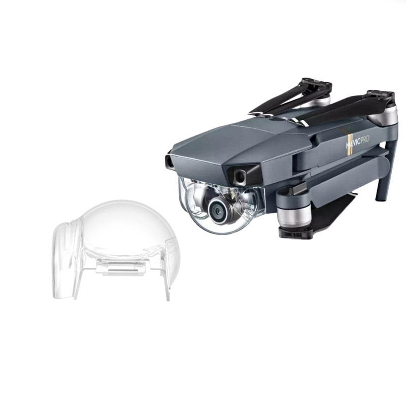 Compatibil cu DJI Mavic Pro: suport pentru cameră și stabilizator, capac de obiectiv, protecție și încuietoare cu clips • 27 g • lansat în 2019 • în stoc