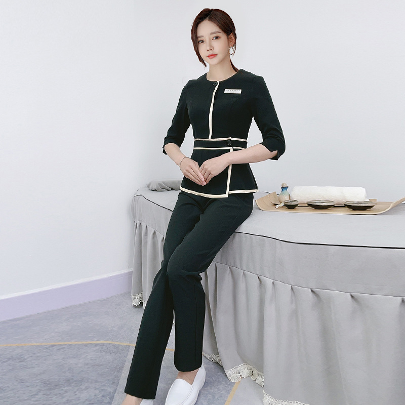 Súprava pre kozmetičku – vlhkosť odvádzajúci polyester, 95% polyester, žena, leto 2021