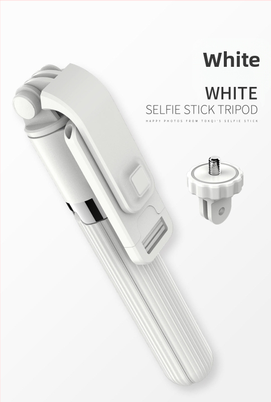 Monocanálny stabilizátor pre smartphone – proti traseniu, Bluetooth pre živé vysielanie, selfie tyč, model L08, materiál: plastové telo + hliníková zliatina trubka