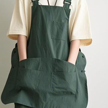 Taslan водоустойчива безръкавна престилка, японски стил, за кухня, печене, кетъринг, къмпинг и фризьорство