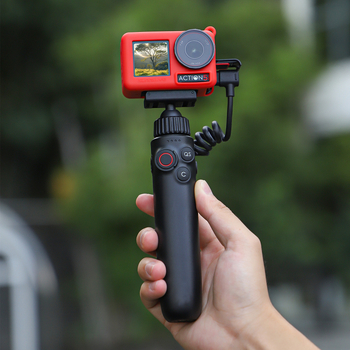 Silikónové ochranné puzdro s krytom objektívu a šnúrou na nosenie Osmo Action 5 Pro OA5-BHT885