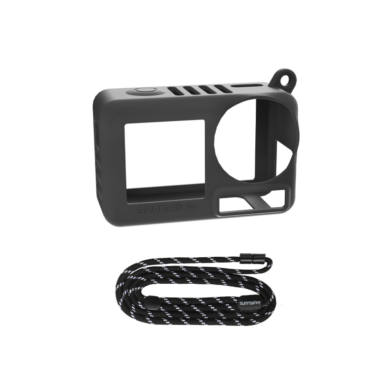 Silikónové ochranné puzdro s krytom objektívu a šnúrou na nosenie Osmo Action 5 Pro OA5-BHT885