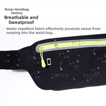 Torba za telefon oko struka za trčanje, za muškarce i žene, PU materijal, mekan, stil rekreacijskog putovanja, zima 2025, svakodnevna upotreba