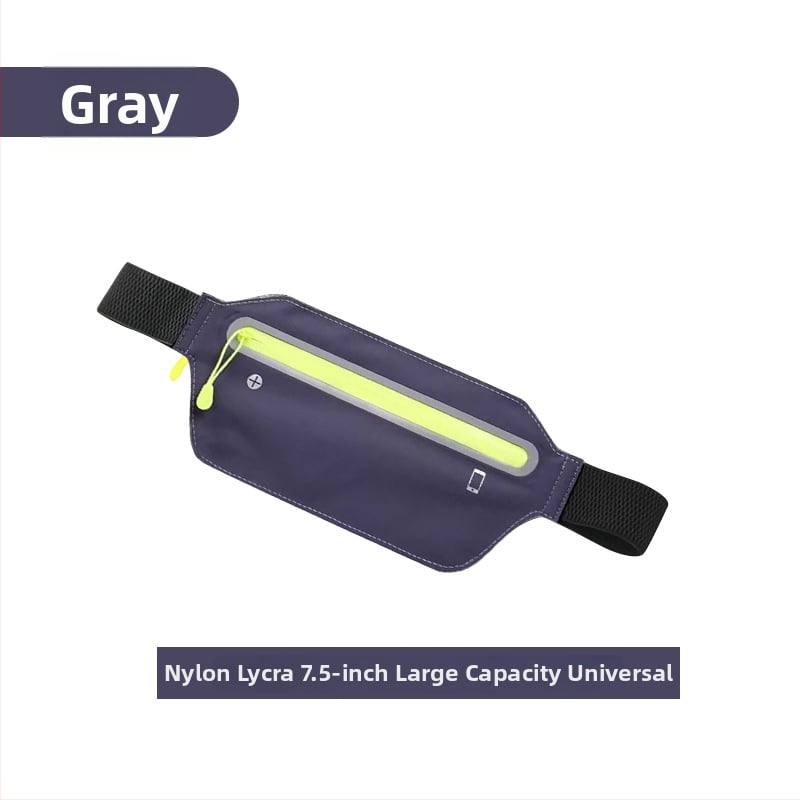 Torba za telefon oko struka za trčanje, za muškarce i žene, PU materijal, mekan, stil rekreacijskog putovanja, zima 2025, svakodnevna upotreba