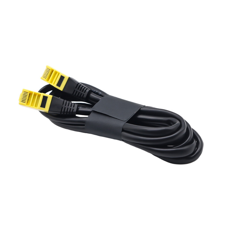 Unco ekranuotas Cat5e/Cat6 Drag-Chain tinklo kabelis su be skābeklių vara – 1 000 kbps, -65–175°C, tempimo jėga 1 000 N, suspaudimo jėga 1 000 N, skirtas manipuliatoriams, robotams ir mobilioms kameroms