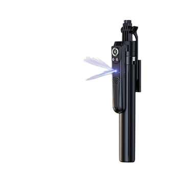 Baston pentru selfie cu urmărire AI, stabilizator 360°, recunoaștere facială AI, difuzare live, corp din aliaj de aluminiu