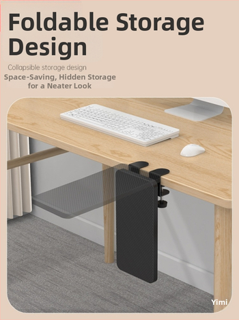 Επέκταση βραχίονα γραφείου – YC-001, επιφάνεια τραπεζιού με μαξιλαράκι για πληκτρολόγιο και ποντίκι, στήριξη καρπού και αγκώνα