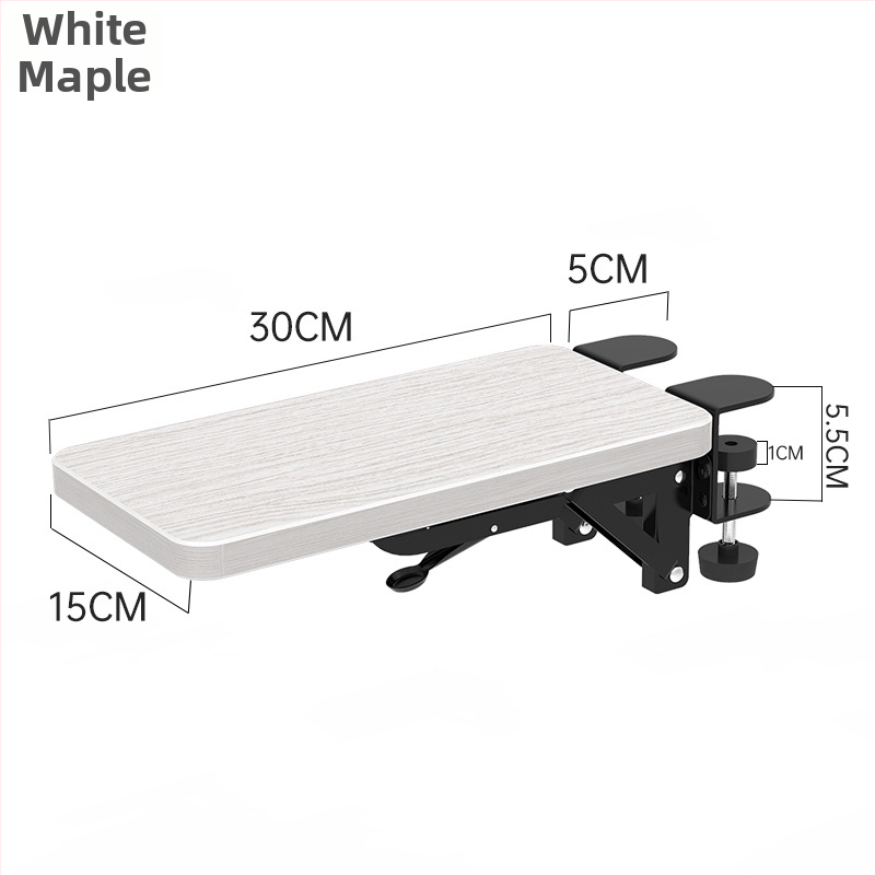 Επέκταση βραχίονα γραφείου – YC-001, επιφάνεια τραπεζιού με μαξιλαράκι για πληκτρολόγιο και ποντίκι, στήριξη καρπού και αγκώνα