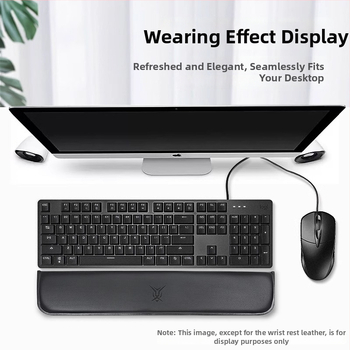 Rokas balsts mehāniskajai tastatorijai ar pretslīdējošu virsmu, saderīgs ar 87/98/99/104 taustiņiem, piemērots spēlēšanai un rakstīšanai, pielāgojams