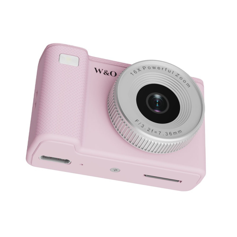 Lastekaamera Q15 HD-video, 1,45-tolline LCD, 8MB RAM + 4MB ROM, toetab kuni 128GB salvestusruumi, brändilt W&0